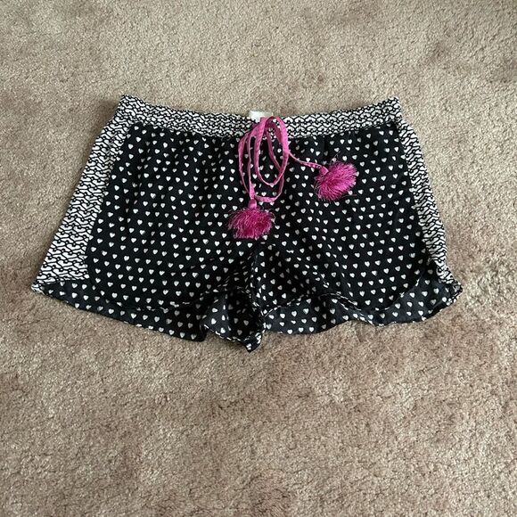 Rare Roller Rabbit x Lele Sadoughi Black Heart Polo Pajamas - Picture 11 of 12